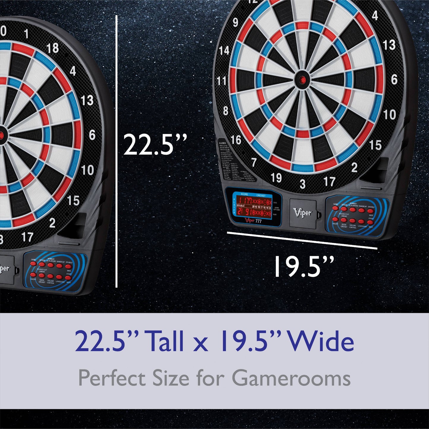 Viper 777 Electronic Dartboard