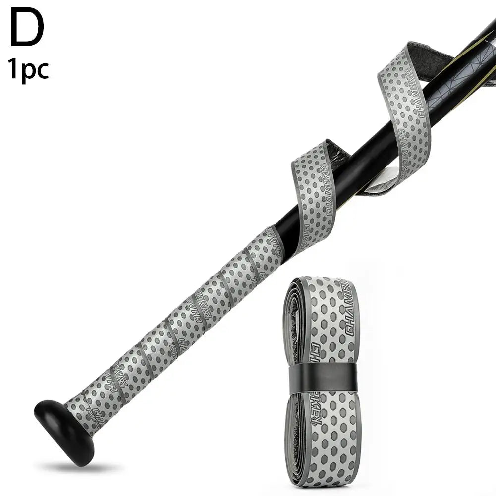 1Pcs PU Baseball Bat Tapes Wrap Shock Absorption Multicolor Anti-Slip Sport Accessoriess Bockey Cricket Softball Bat Grip