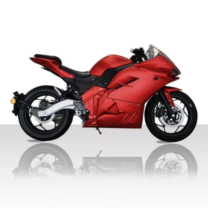 Manufacturer Central-Chain Motor 4000W Lithium 72V 120Ah Fast Electric Motorcycle